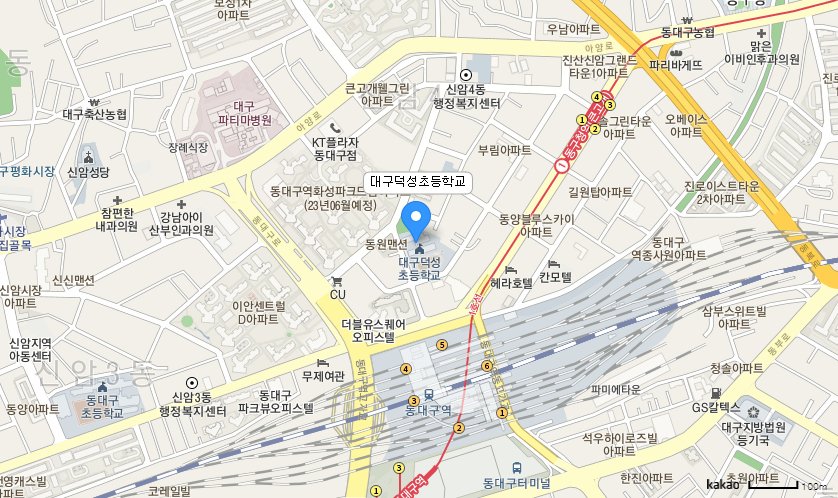 학교 찾아오시는 길 지도
